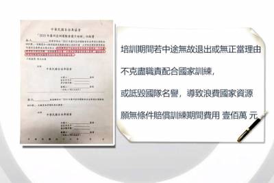 退出亞運培訓要賠百萬 蕭美玉揭車協黑幕