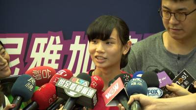 戴資穎瀏海造型現身 搞笑自嘲怕禿頭