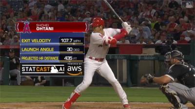 下半季首轟出爐!大谷本季第8支全壘打