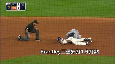 洋基鐵牛棚連兩天放火 太空人逆轉奪五連勝