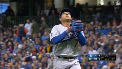 厄瑞亞斯6局飆9K無失分 道奇國聯最多勝