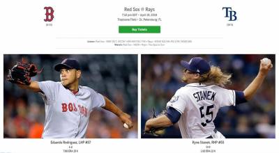 MLB/紅襪對決光芒 林子偉本季首度先發