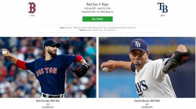 MLB/紅襪對決光芒 林子偉攻守力拚表現