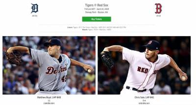 MLB/紅襪主場戰老虎 林子偉扮演稱職活棋