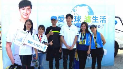 晉身一家四口後首現身 江宏傑響應地球減塑日