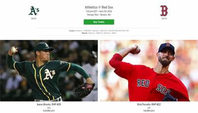 MLB/紅襪主場再戰運動家 林子偉攻守力拚表現