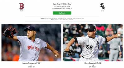 MLB/紅襪迎戰白襪 兩隊力爭搶下系列賽優勢