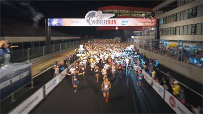 戴資穎腳程驚人 全球公益路跑賽輕鬆拚16.5公里