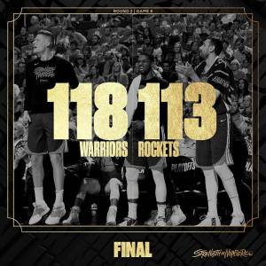 NBA/勇士以118:113擊敗火箭 連五年晉級西區決賽