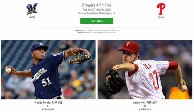 MLB/國聯雙強對決 釀酒人迎戰地主費城人