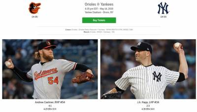 MLB/洋基力拚東區王座 主場對抗金鶯搶勝