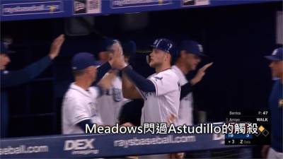 MLB/低比數投手戰 雙城5:3險勝光芒