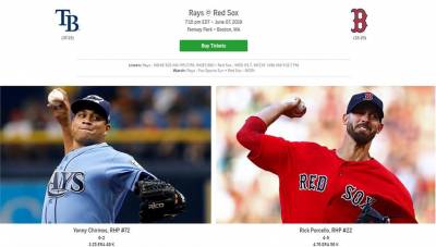 MLB/光芒來勢洶洶 紅襪主場力拚五連勝