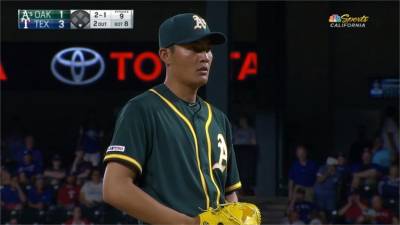 王維中救援1局無失分 大谷敲學長菊池全壘打