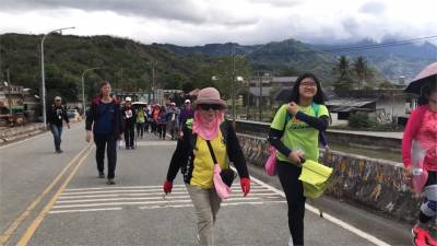 希望環島健走活動 分段走完1111公里抵終點