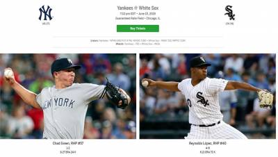 MLB/地主白襪力拚四連勝 對決洋基假先發策略