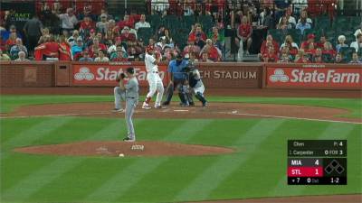 MLB/陳偉殷中繼0.1局責失1分 馬林魚延長賽險勝紅雀