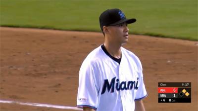 MLB/陳偉殷遭費城人狙擊 連挨5安打責失4分退場