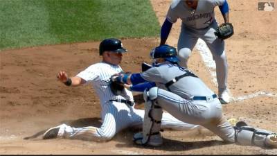 MLB/菜鳥趁暴投盜超前分!田中將大優質先發勝