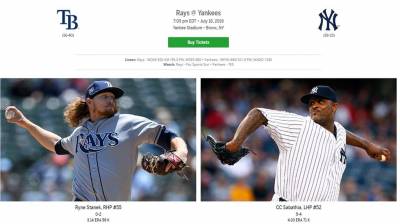 MLB/光芒強棒出擊 對決東區第一洋基