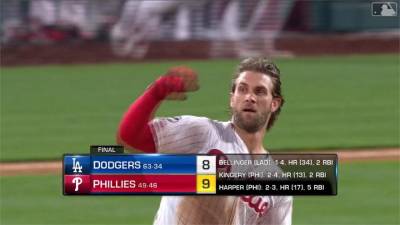 MLB/哈波加盟費城首支再見安 小熊許瓦伯生涯首發再見轟