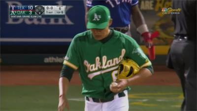 MLB/王維中挨滿貫砲 防禦率1.64升到2.66
