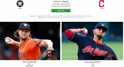 MLB/印地安人力拚中區第一 主場對決強敵太空人