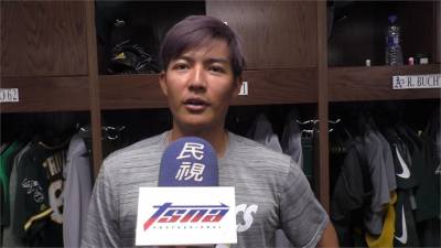 MLB/王維中40球2局收尾 運動家大勝小熊