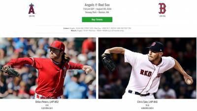 MLB/大谷翔平重砲出擊 率領天使對決地主紅襪
