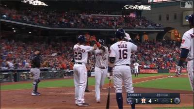 MLB/古瑞耶8打點平隊史紀錄 太空人奪6連勝