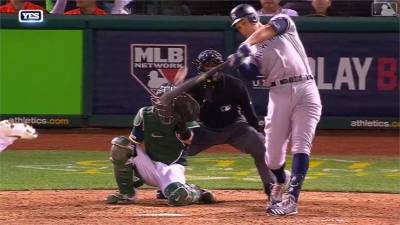 MLB/重現去年外卡割喉戰 運動家重擊洋基勝投王