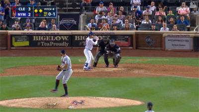 MLB/大都會再見安打 4:3逆轉勝印地安人