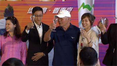 備戰東奧傳承金牌榮耀!陳詩欣為郭婞淳戴桂冠