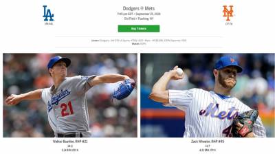 MLB/國聯第一道奇強棒出擊 大都會力爭外卡資格