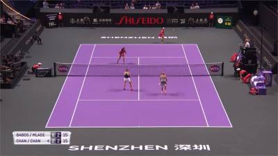 WTA年終賽二連勝!謝淑薇晉級女雙四強