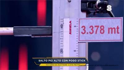 俄羅斯彈跳棒運動員 跳過一層樓高創下紀錄