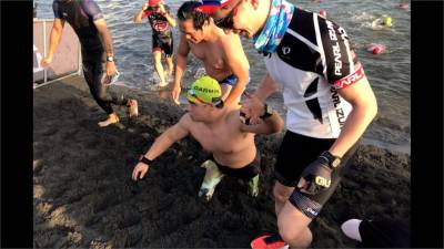 大鵬灣鐵人三項 身心障礙者與一般選手共同參賽