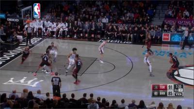 NBA/暴龍一度落後16分 籃網遭逆轉苦吞5連敗