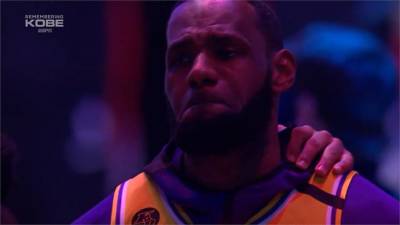 NBA/湖人主場緬懷Kobe 詹皇致詞淚崩:我們將延續傳奇