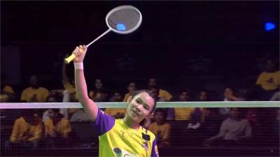 羽球/戴資穎印度超級聯賽七連勝 率暴龍隊力拚二連霸