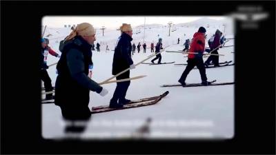 新疆禾木村馬毛雪板 流傳萬年傳統技藝