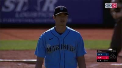 MLB/林子偉替補上場敲長打 陳偉殷主投1.1局失4分吞敗
