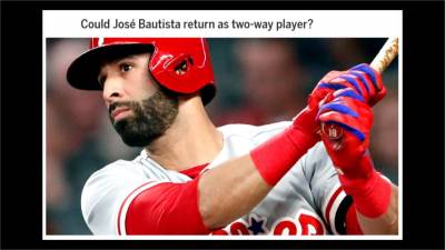 MLB/全壘打王加練投手 39歲包提斯塔拚二刀流復出