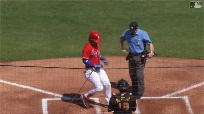 MLB/哈波春訓賽轟雙響砲 柯蕭主投3局無失分