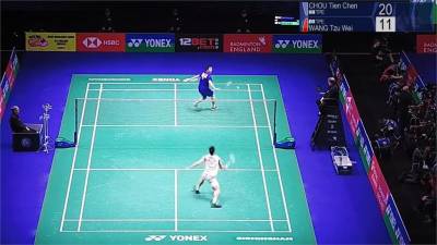 羽球/周天成「台灣內戰」獲七連勝 戴資穎連六年進四強