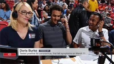 NBA頭2號確診案例康復 NBA女球評確診