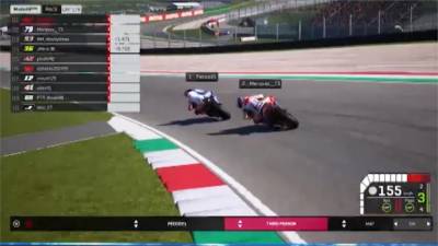 跑不了真的賽車!MotoGP車手拚首屆電競賽