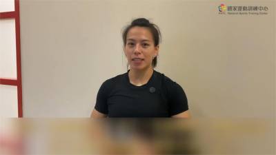 舉重女神郭婞淳傳遞正能量 溫馨喊話醫護:有你們在很安心