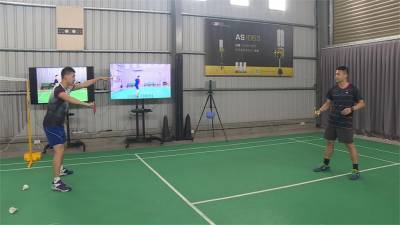 運動產業創意抗疫 羽球館科技教學殺出血路