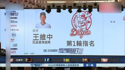 中職/味全龍狀元約釋最大誠意 王維中月薪估百萬起跳
